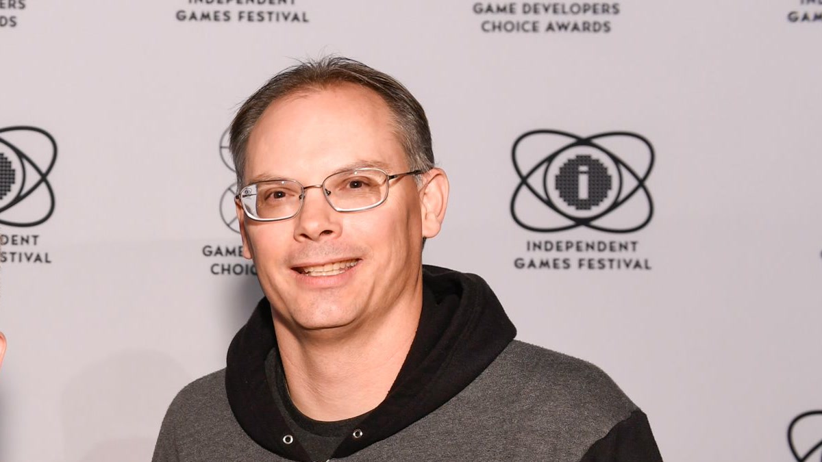 2017년 Game Developers Choice Awards에 참석한 Epic Games 창업자 겸 CEO Tim Sweeney.
