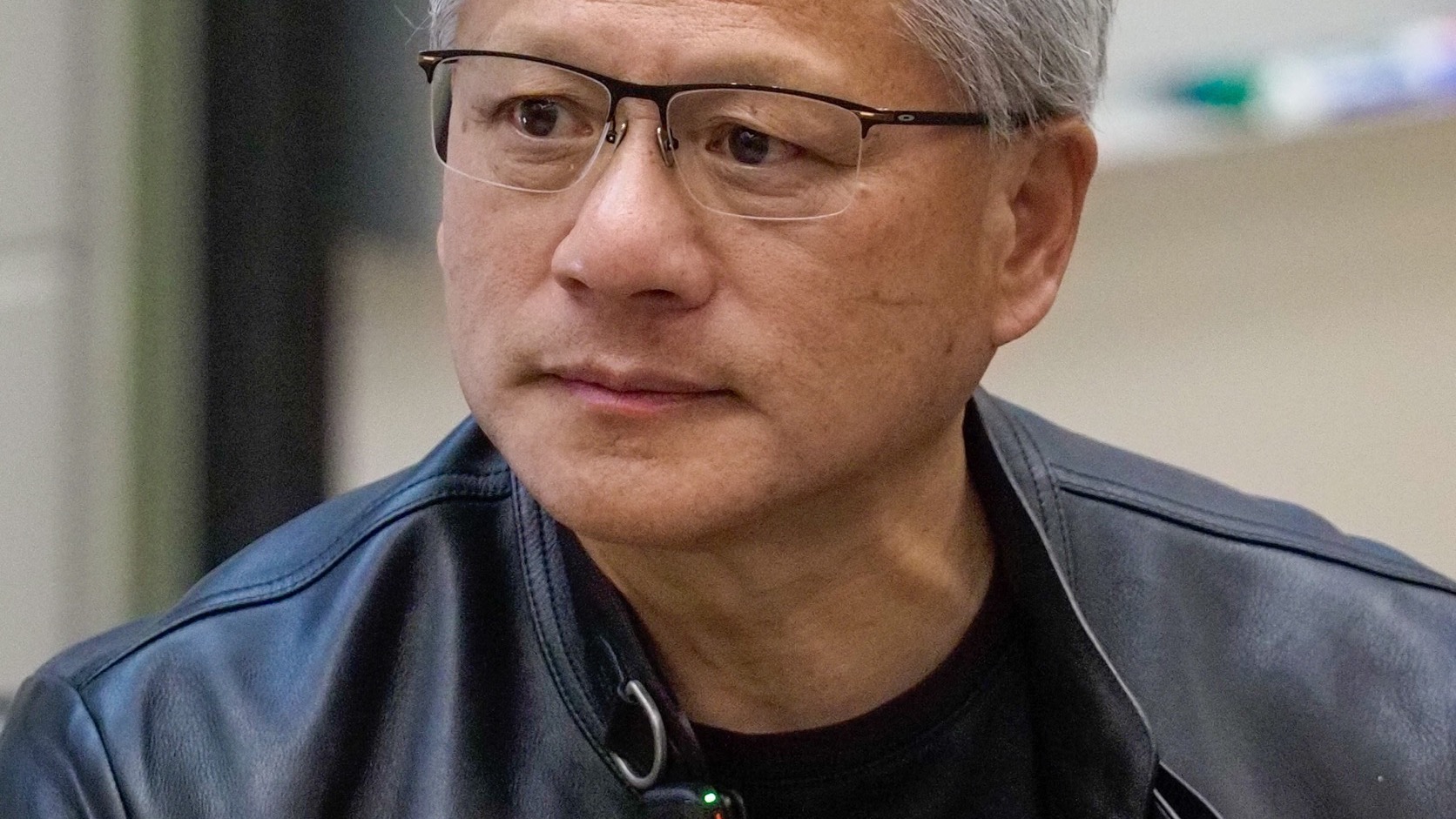 NVIDIA founder and CEO Jensen Huang speaking during a Stanford University class in April 2026.